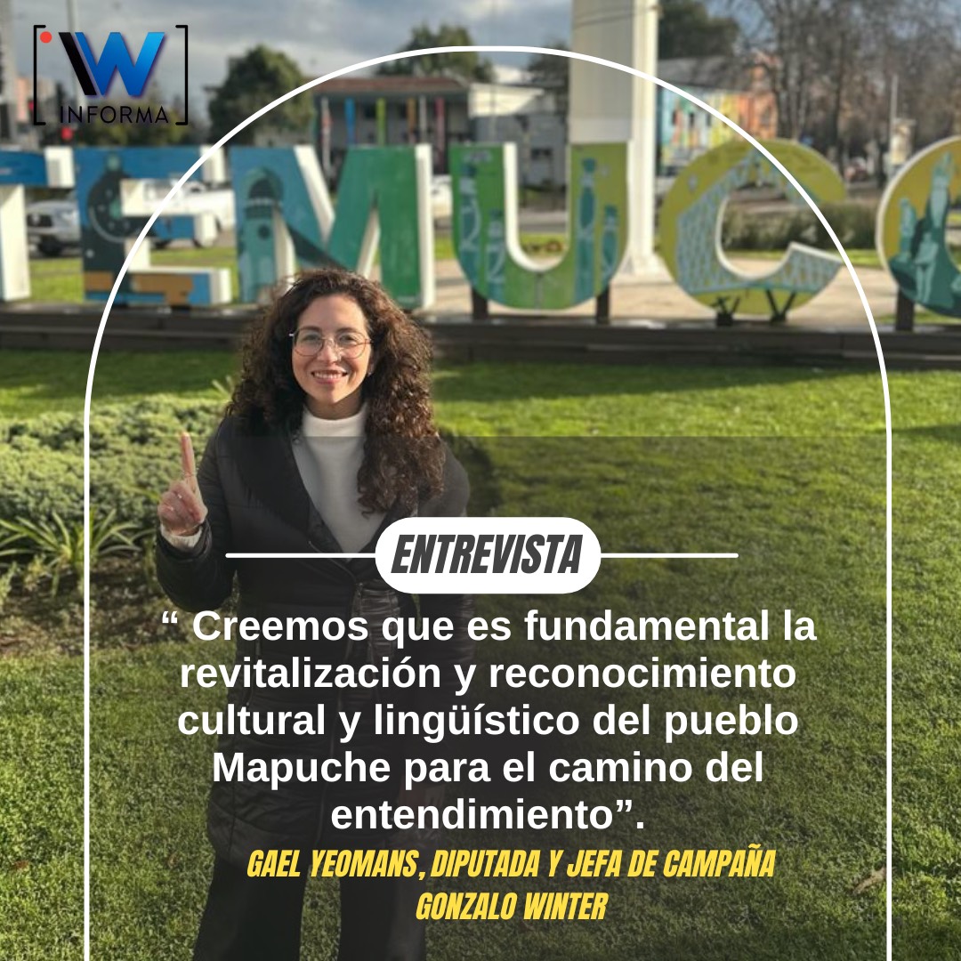 Entrevista a Gael Yeomans, Jefa de Campaña de Gonzalo Winter Entrevista a Gael Yeomans, Jefa de Campaña de Gonzalo Winter