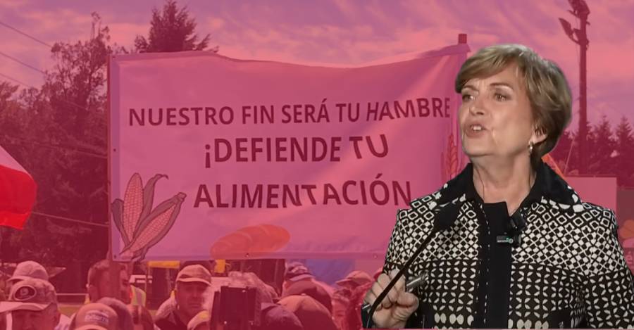 Con gritos de la candidata: la conflictiva reunión de Matthei con agricultores en Temuco Con gritos de la candidata: la conflictiva reunión de Matthei con agricultores en Temuco