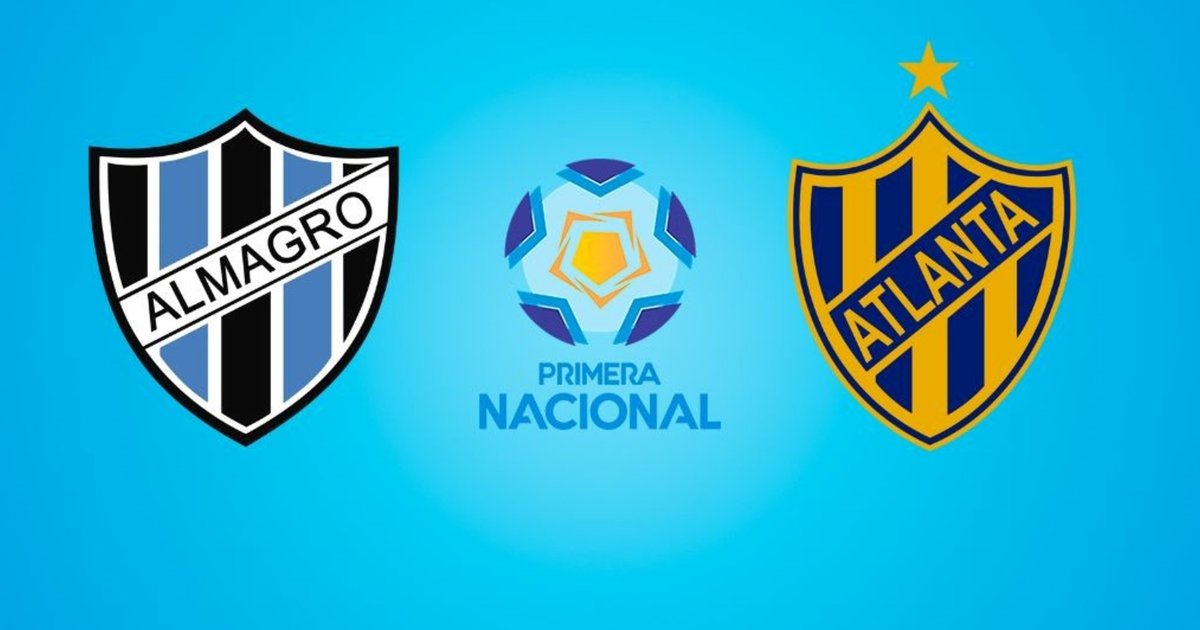Almagro vs Atlanta, por la Primera Nacional: día, hora y cómo verlo por TV Almagro vs Atlanta, por la Primera Nacional: día, hora y cómo verlo por TV
