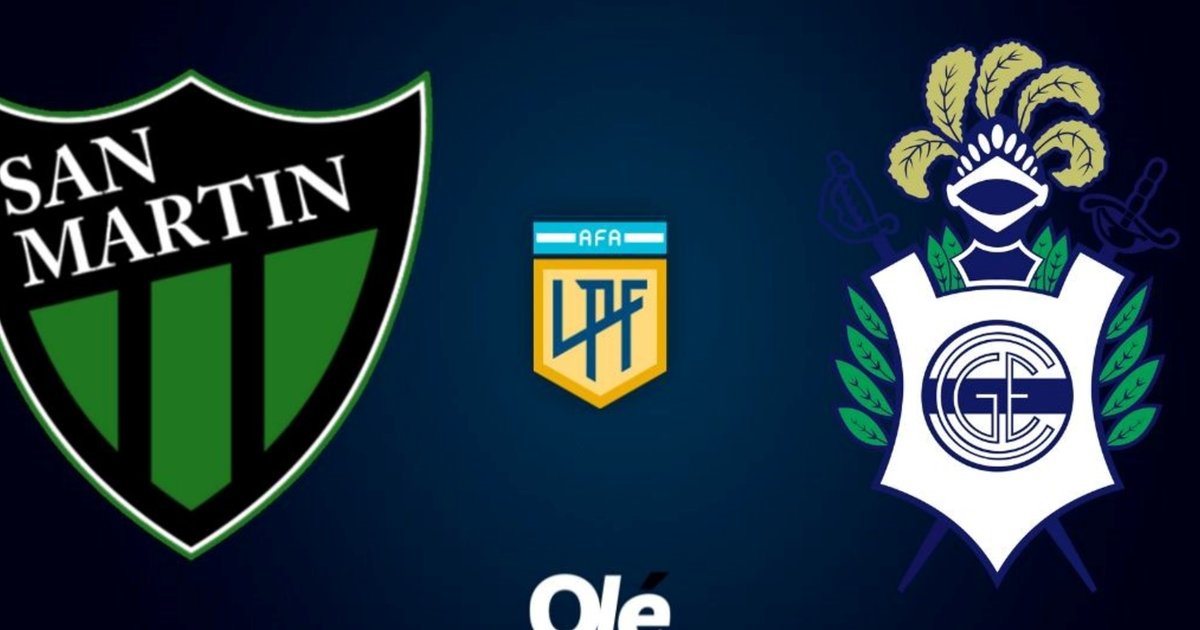 San Martín de San Juan vs. Gimnasia de La Plata, por el Torneo Clausura: día, horario y cómo verlo por TV