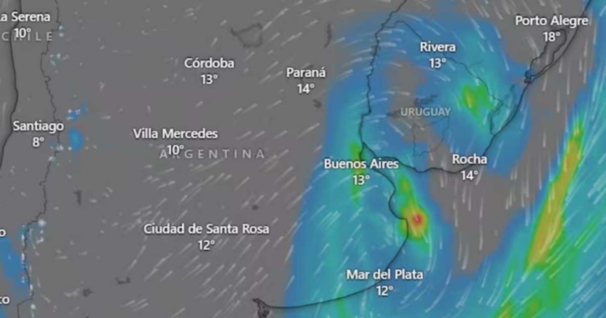 Qué es una ciclogénesis, el fenómeno del tiempo que hace peligrar el partido de la U Qué es una ciclogénesis, el fenómeno del tiempo que hace peligrar el partido de la U