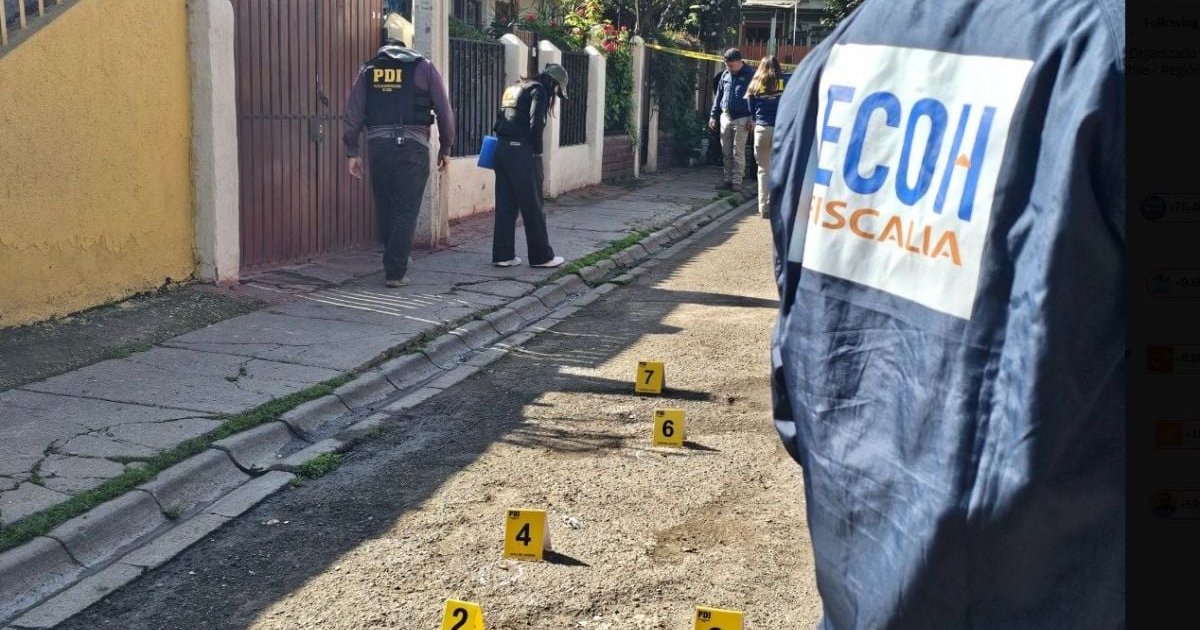 Mujer es asesinada con diversos disparos en conchalí: cuerp…