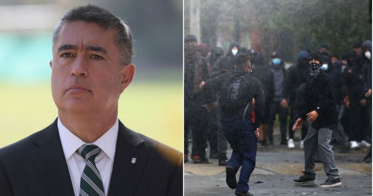 «Los violentistas vamos a perseguirlos»: Desbordes condena ataque incendiario a inspector del INBA «Los violentistas vamos a perseguirlos»: Desbordes condena ataque incendiario a inspector del INBA