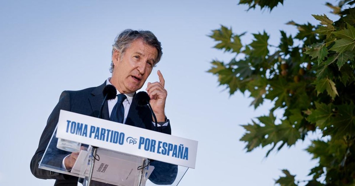 Feijóo propone que si un Gobierno acumula dos prórrogas presupuestarias se convoquen elecciones de forma automática