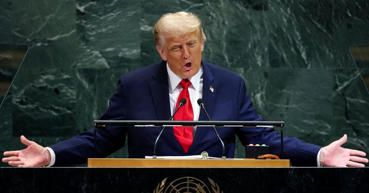 Trump denuncia un «triple sabotaje» en la Asamblea General de la ONU y exige una investigación «inmediata» Trump denuncia un «triple sabotaje» en la Asamblea General de la ONU y exige una investigación «inmediata»