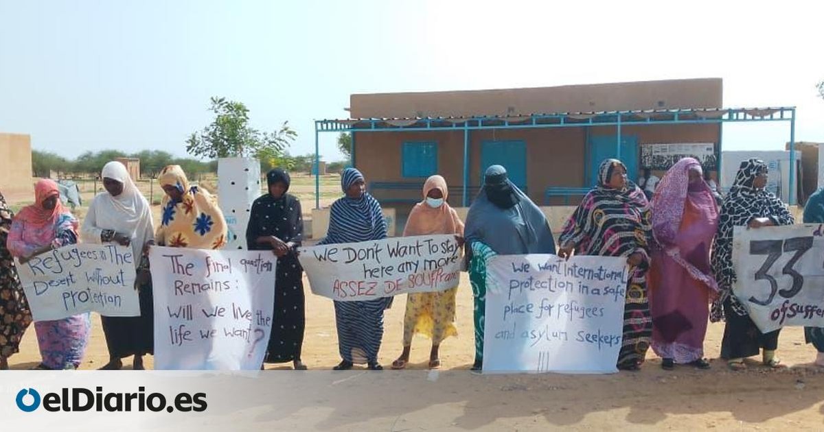 Bloqueados en el desierto: miles de refugiados protestan por las condiciones de vida en Níger