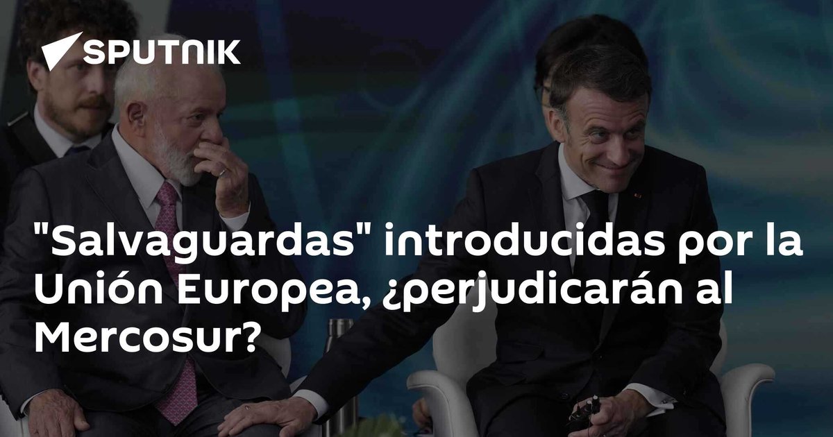 «Salvaguardas» introducidas por la Unión Europea, ¿perjudicarán al Mercosur?