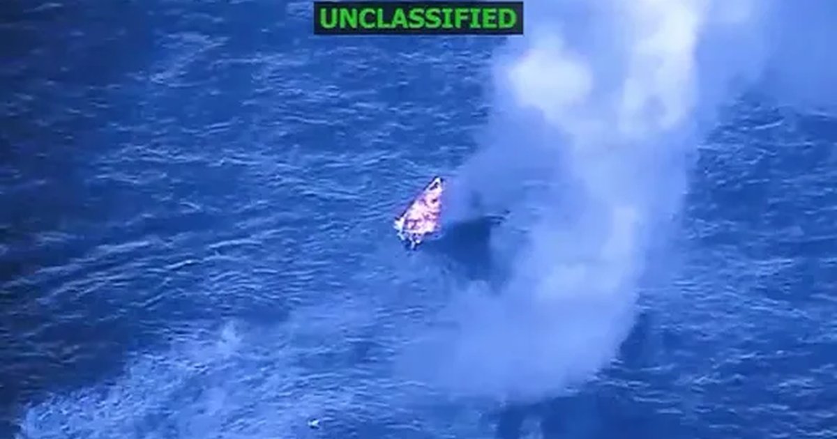 EEUU destruye otra lancha frente a las costas de Venezuela y mata a cuatro personas