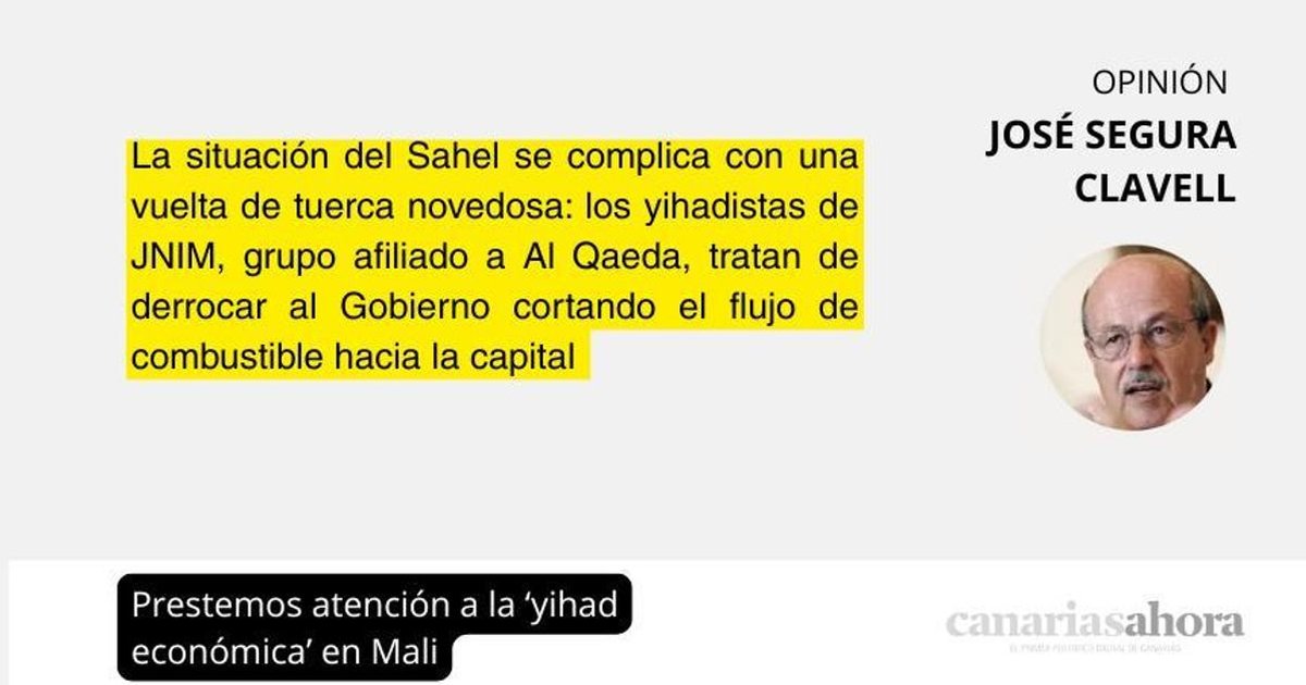 Prestemos atención a la ‘yihad económica’ en Mali