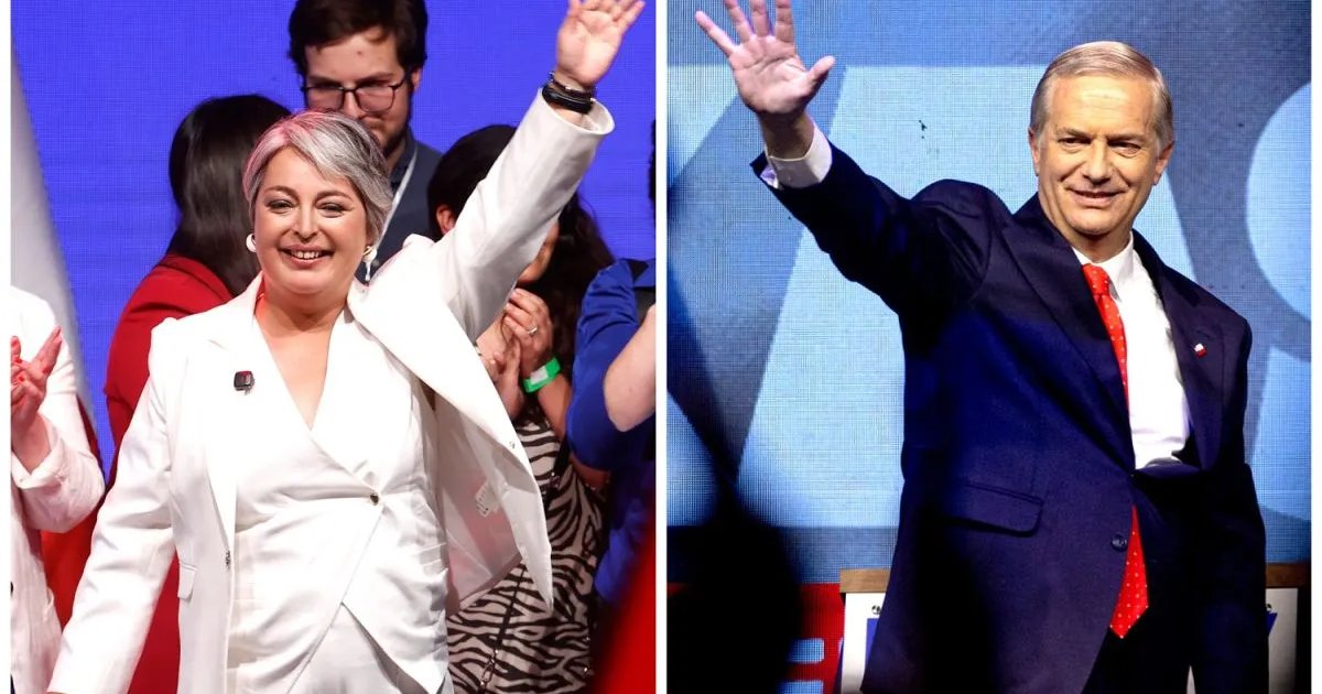 Segunda vuelta de extremos: Jara y Kast a la definición por reñida diferencia