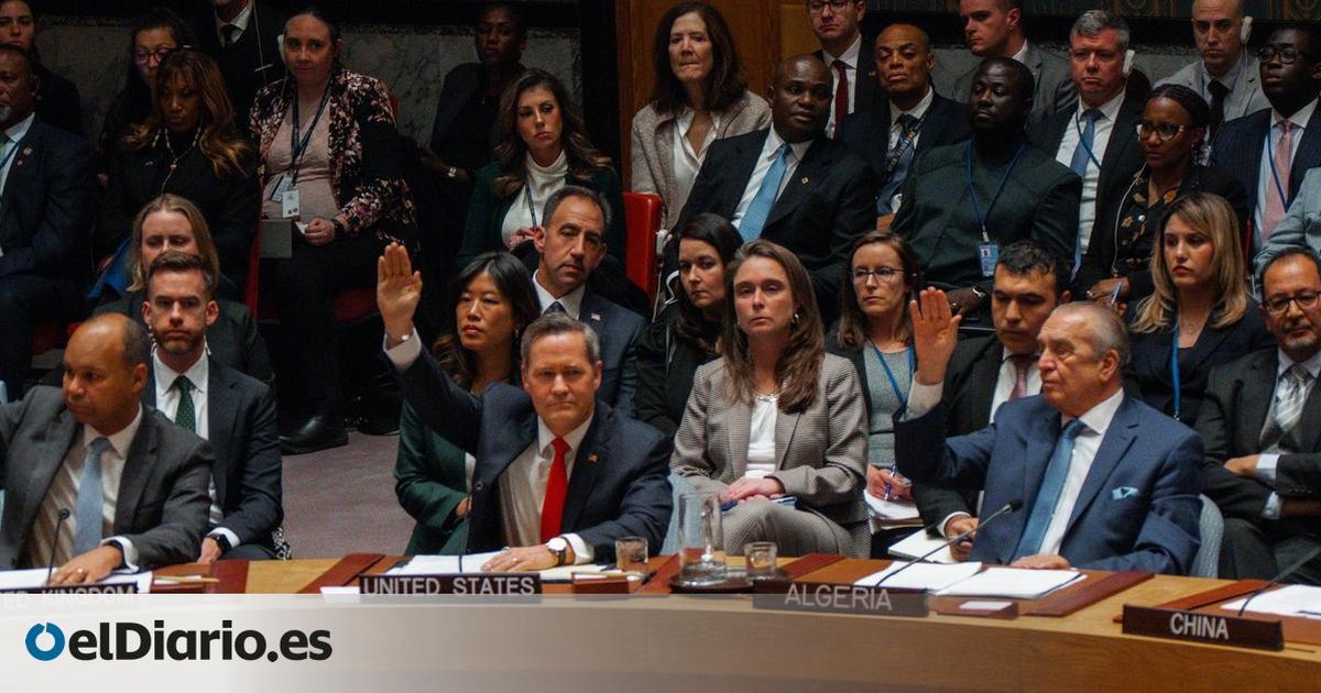 El Consejo de Seguridad de la ONU aprueba el plan de Trump para Gaza: una fuerza internacional y una autoridad dependiente de Washington