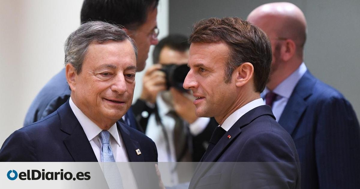 ¿Una UE federal? Draghi y Macron defienden ‘más Europa’ para arrebatar músculo global a EEUU y China ¿Una UE federal? Draghi y Macron defienden ‘más Europa’ para arrebatar músculo global a EEUU y China
