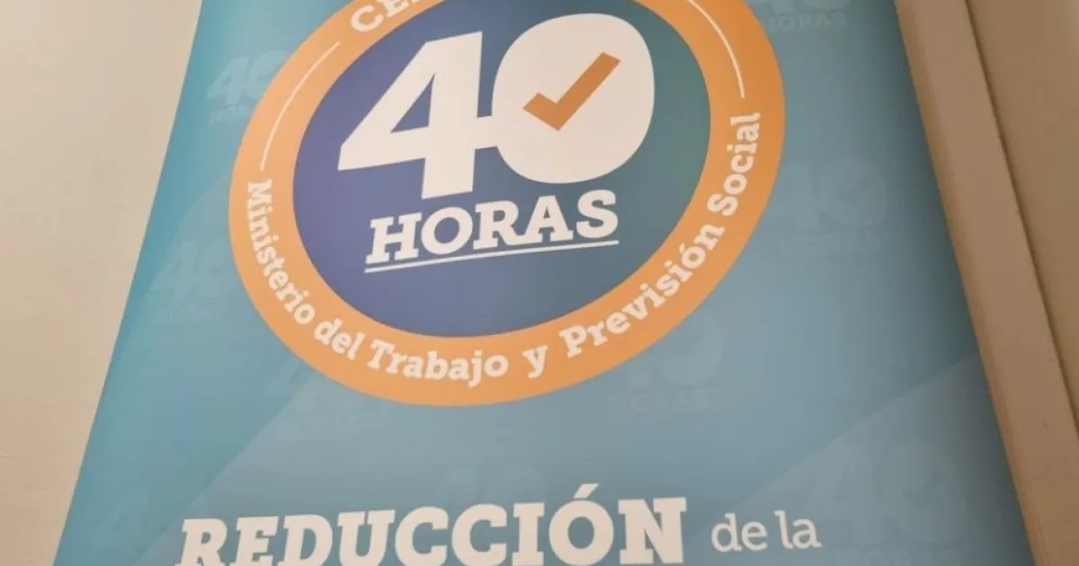 Ley 40 horas: Cuándo se reduce la jornada el 2026 y quiénes no están incluidos