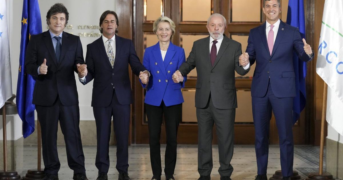 El Mercosur y la UE se reúnen y logran cerrar un acuerdo comercial congelado desde 2019 El Mercosur y la UE se reúnen y logran cerrar un acuerdo comercial congelado desde 2019