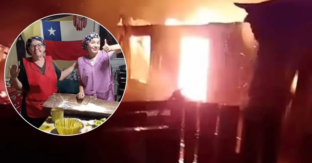 «No alcanzamos a sacar nada»: Familia influencer «Campito Silvestre» lo pierde todo tras feroz incendio