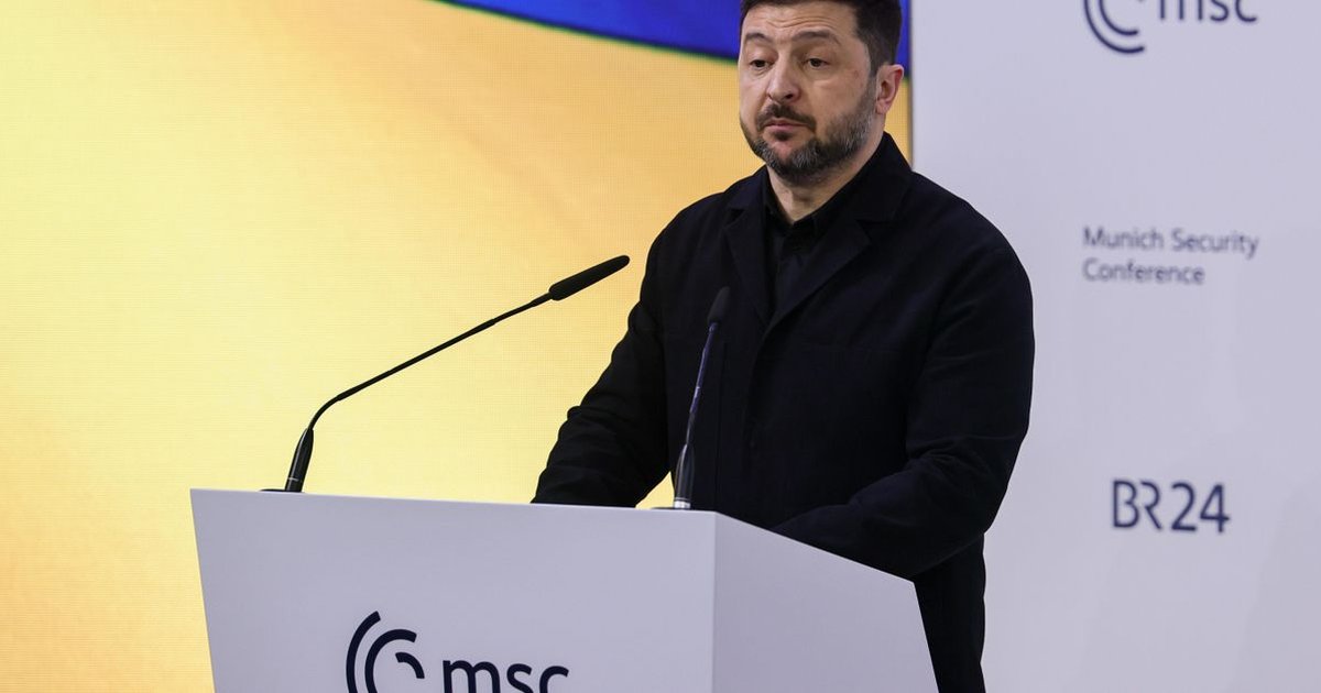 Zelenski en Múnich: «Dennos dos meses de alto el fuego e iremos a elecciones»