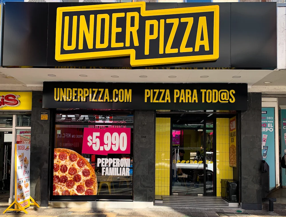 Under Pizza conquista una nueva región y aterriza en Temuco