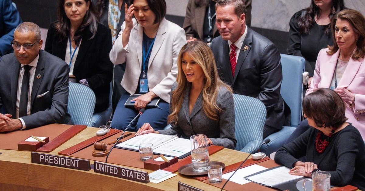 Melania Trump preside una sesión del Consejo de Seguridad de la ONU en medio de la guerra de Irán Melania Trump preside una sesión del Consejo de Seguridad de la ONU en medio de la guerra de Irán